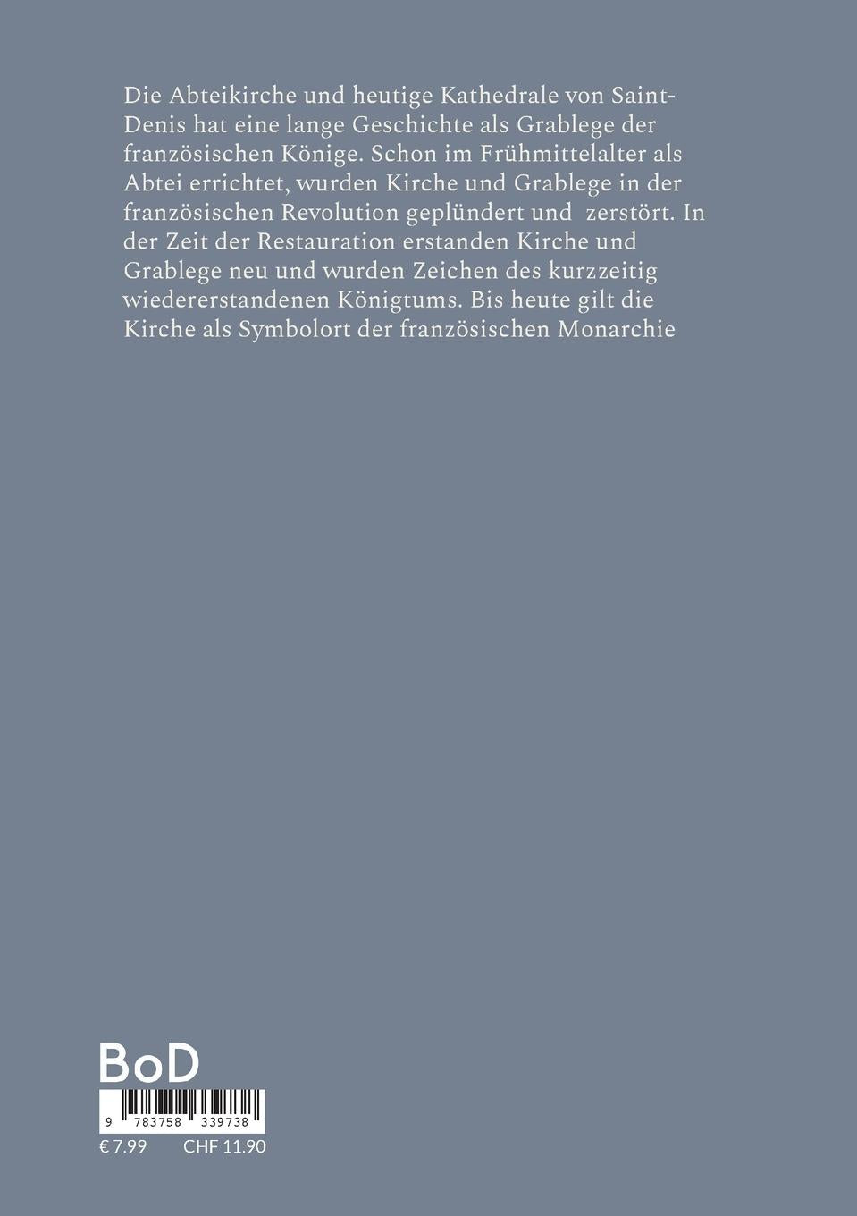 Die Abteikirche von Saint-Denis | Pohl, Markus