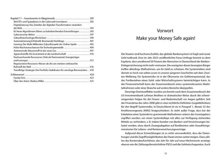 Kapitalschutz first | Miller, Markus