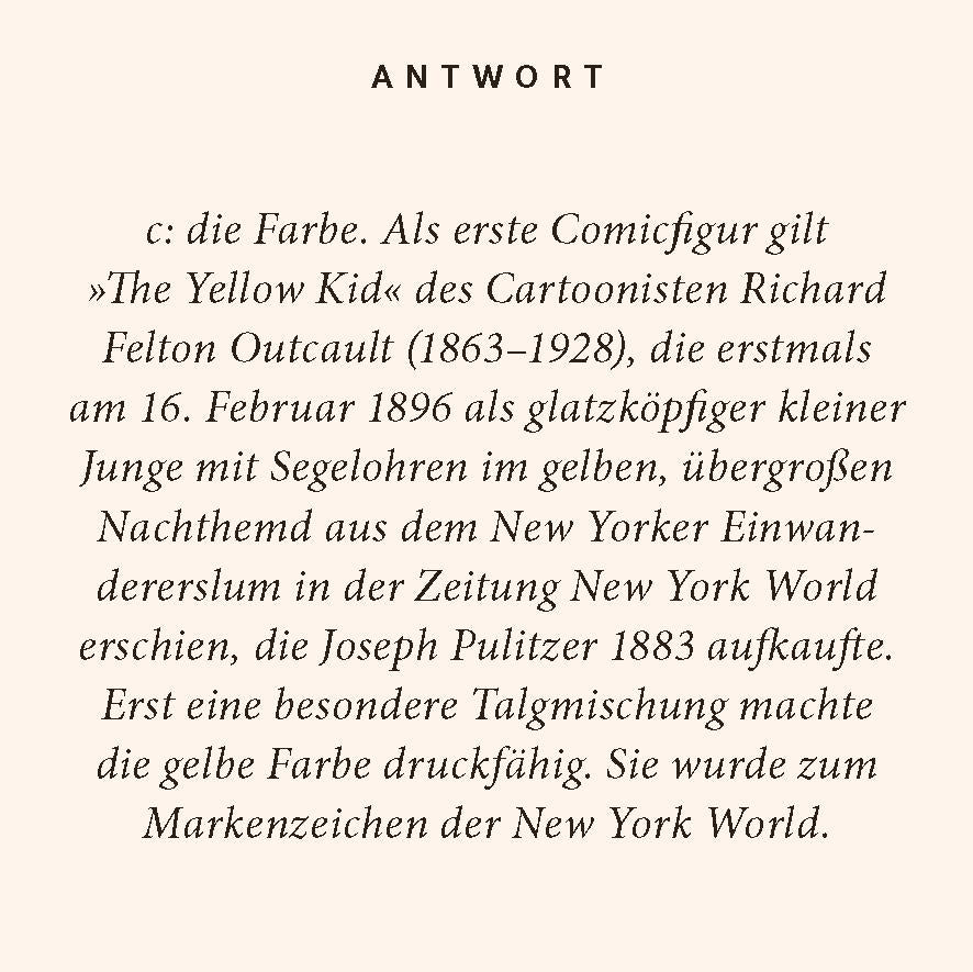 Comic-Quiz | Fieseler, Kristin | Fieseler, Ralf