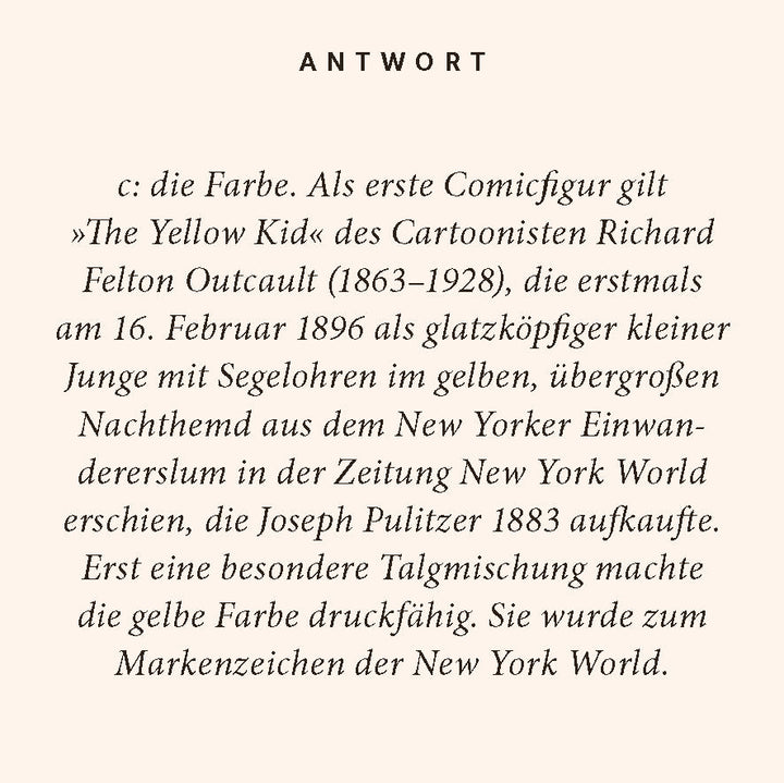 Comic-Quiz | Fieseler, Kristin | Fieseler, Ralf