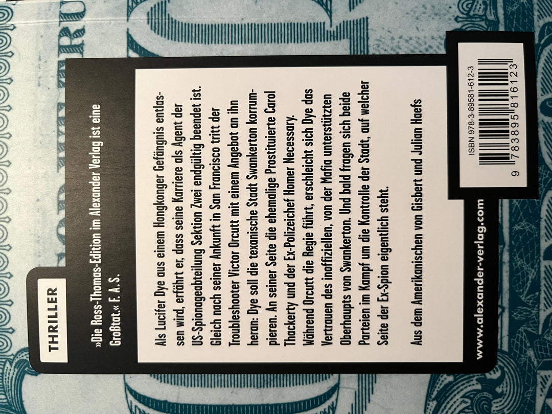 Die Narren sind auf unserer Seite | Thomas, Ross