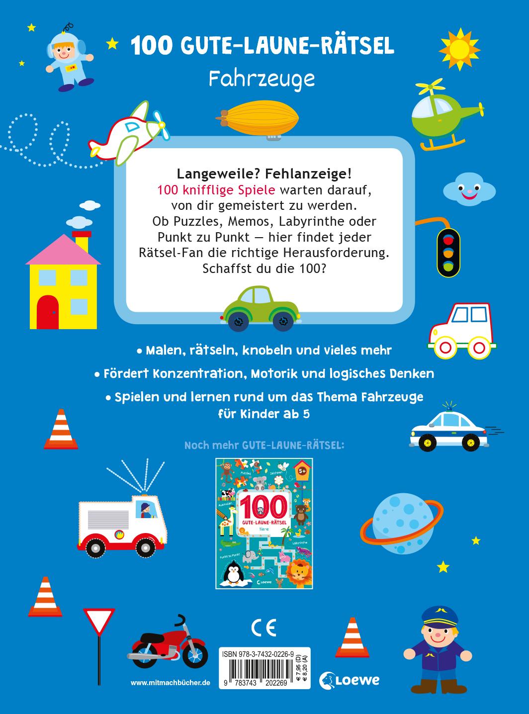 100 Gute-Laune-Rätsel - Fahrzeuge | -