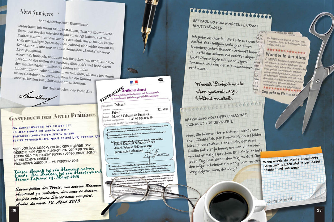 Detective Games - Löse die Fälle! | Guichard, Pascal | Lecreux, Michèle | Ro...