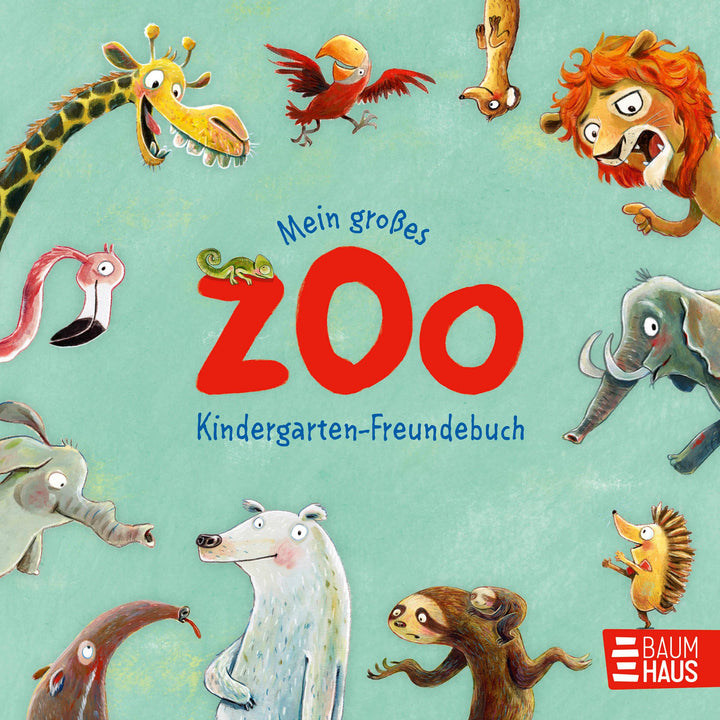 Mein großes Zoo Kindergarten-Freundebuch | Schoenwald, Sophie