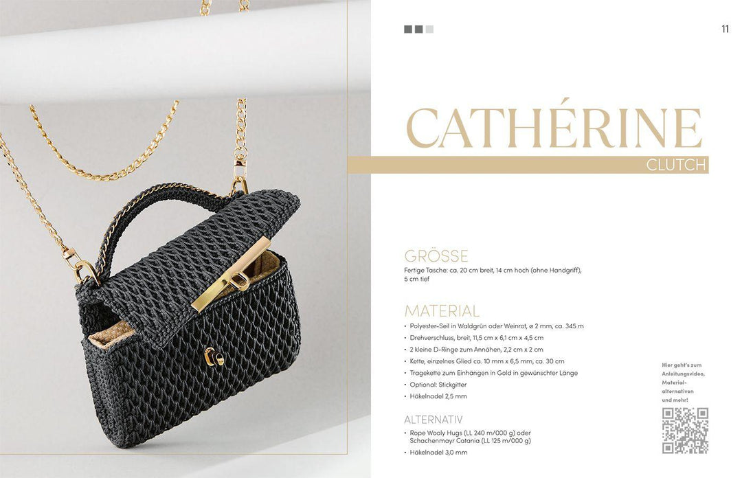 Einzigartige Häkeltaschen | Clermont, Cathérine