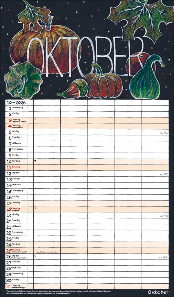 Lovely Chalk Timer 2026 | -