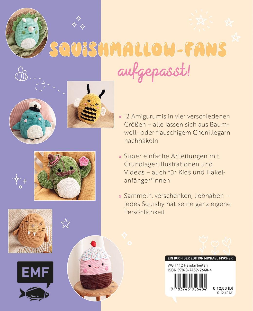 Happy Squishys häkeln - Niedliche Plüschtiere für Squishmallow-Fans | Rapp, ...