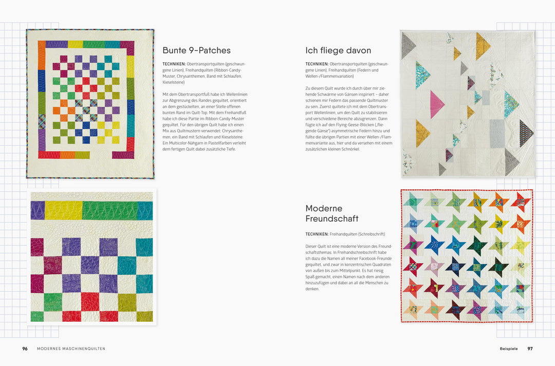 Modernes Maschinenquilten | Redford, Catherine