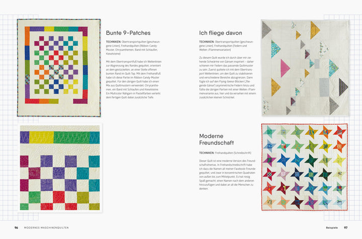 Modernes Maschinenquilten | Redford, Catherine