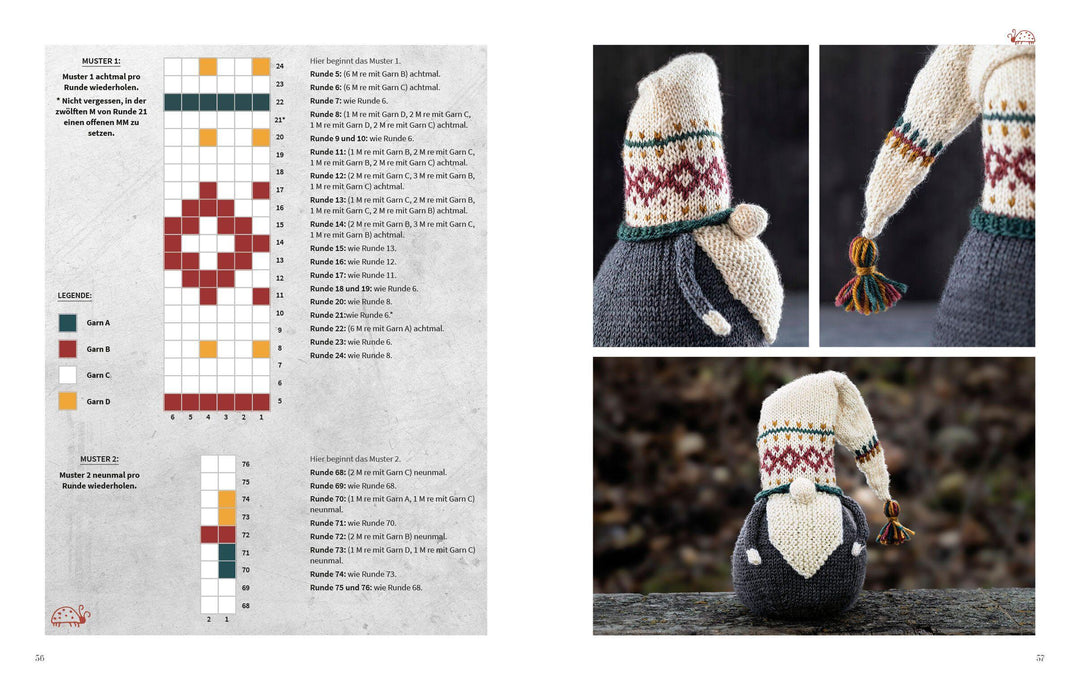 Wichtel aus dem Weihnachtswunderwald. Bezaubernde Freunde zum Stricken | Sch...