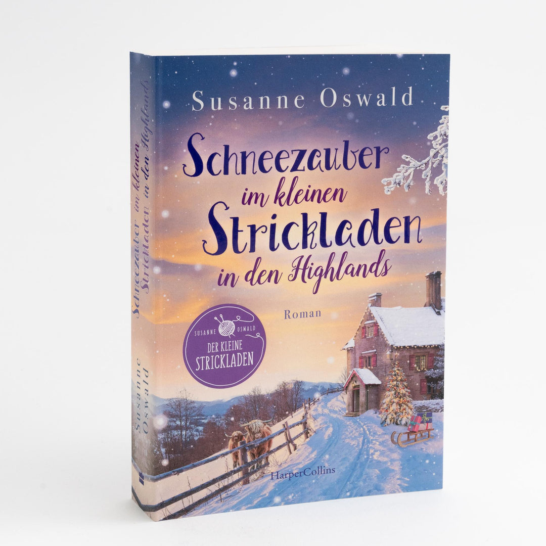 Schneezauber im kleinen Strickladen in den Highlands | Oswald, Susanne
