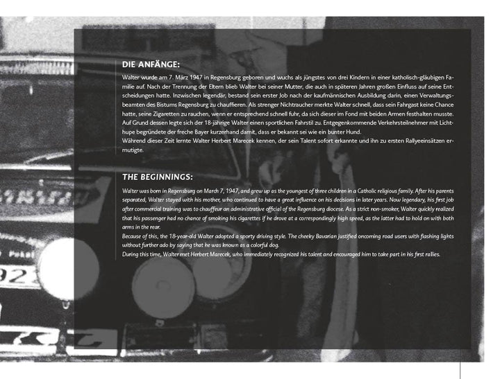 Walter Röhrl - Art of Racing | Zinkewitz, Frank