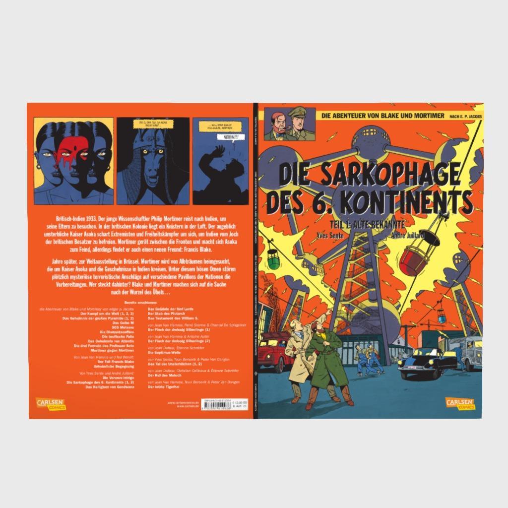 Blake und Mortimer 13: Die Sarkophage des 6. Kontinents, Teil I: Alte Bekann...