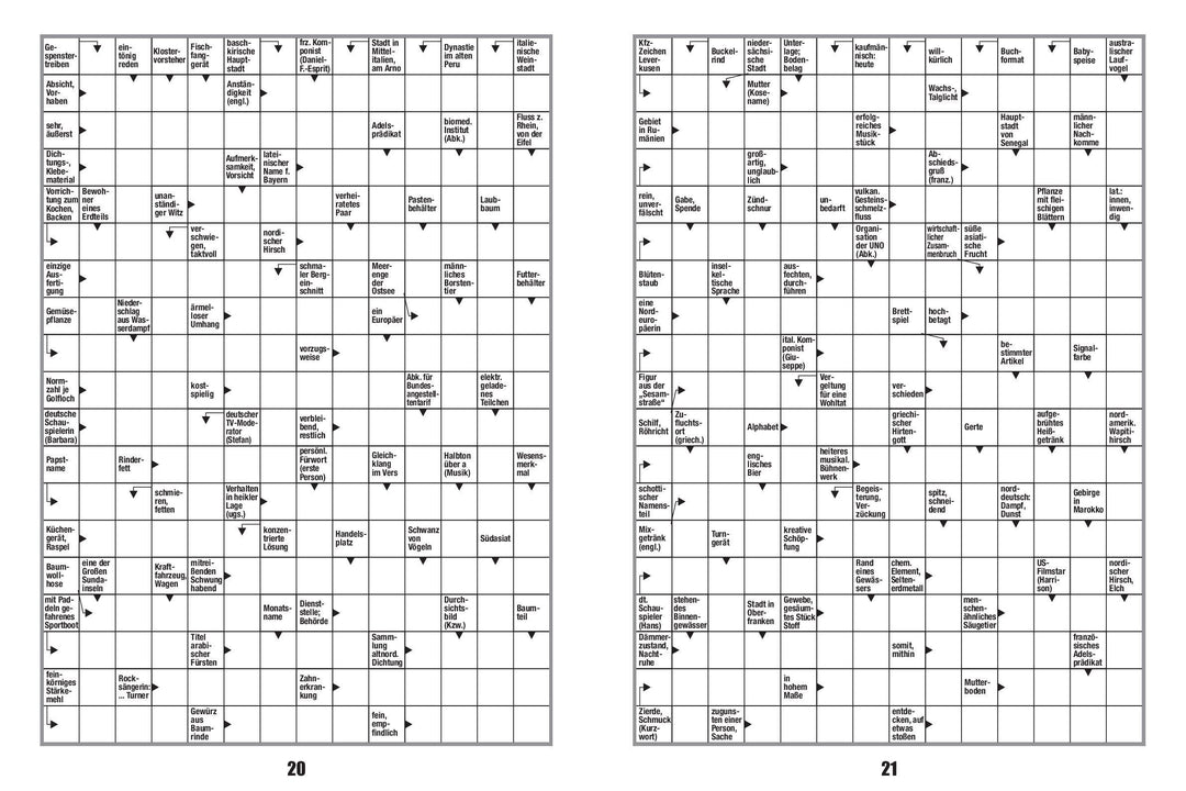 Großdruck Kreuzworträtsel Band 5 | -