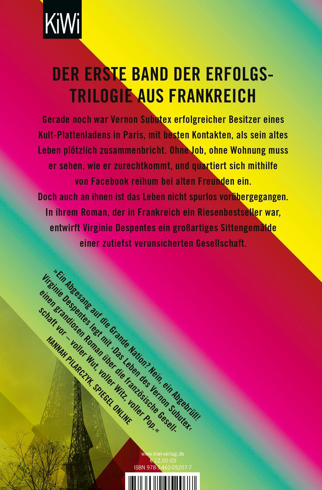 Das Leben des Vernon Subutex 1 | Despentes, Virginie