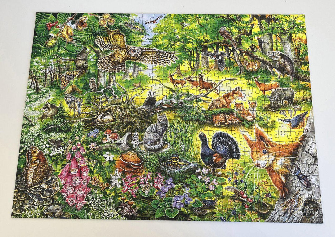 Wald-Wimmel-Puzzle. 500 Teile | -