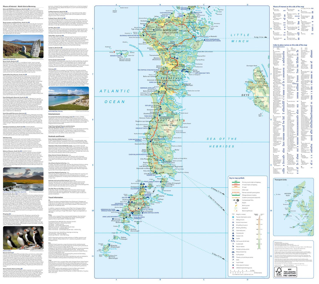 Outer Hebrides Pocket Map | Collins Maps