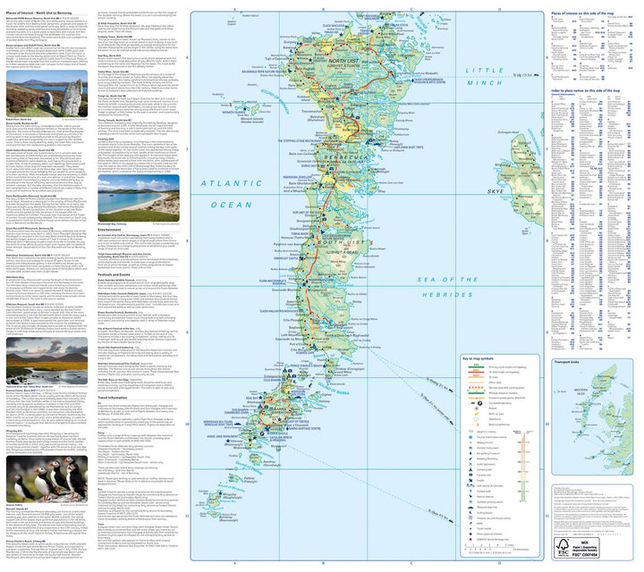 Outer Hebrides Pocket Map | Collins Maps