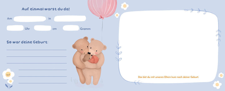 Erinnerungsalbum für Geschwister: Ich werde große Schwester! | -