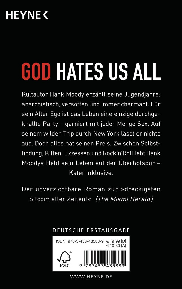 God hates us all | Moody, Hank