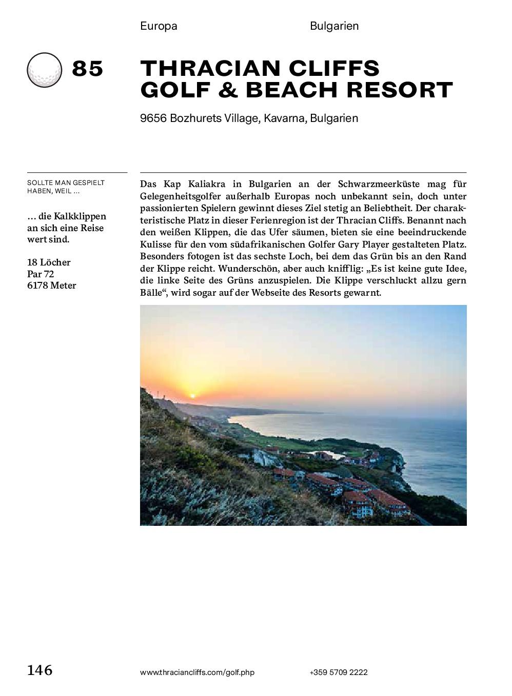 150 Golfplätze, die man gespielt haben muss - Golf Geschenkbuch | Waldek, St...