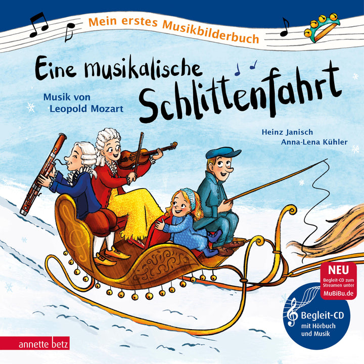 Eine musikalische Schlittenfahrt (Mein erstes Musikbilderbuch mit CD und zum...
