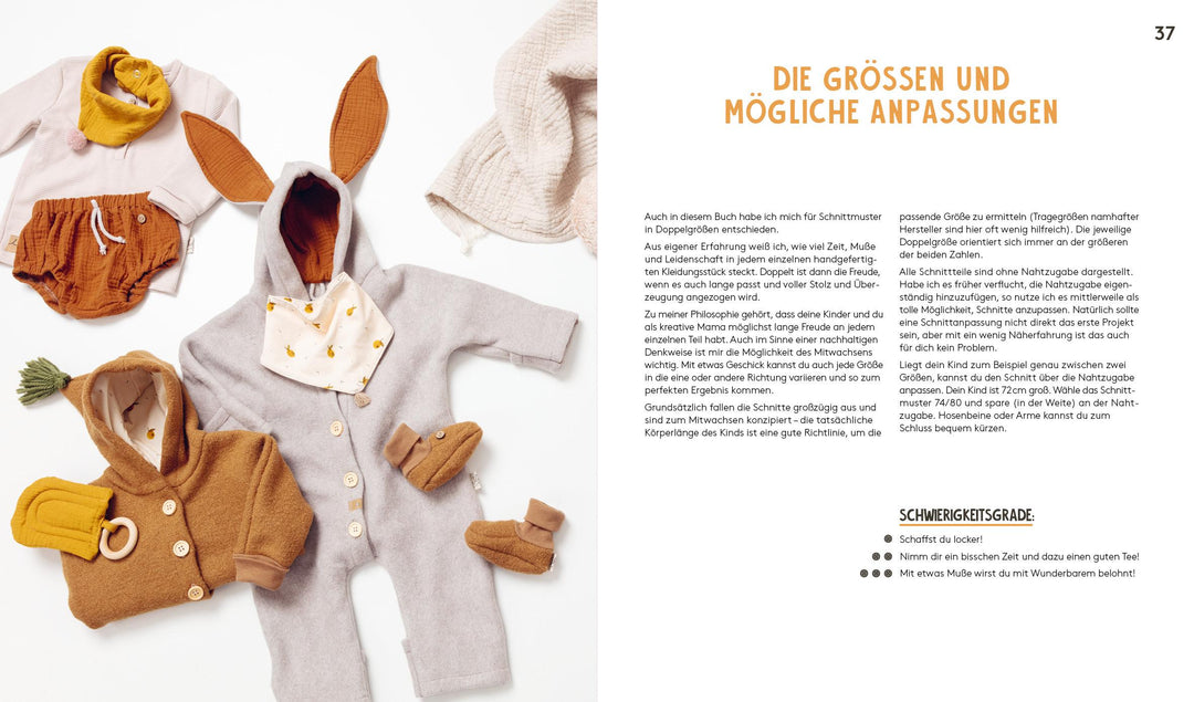 Hej. Babymode - Erstausstattung im Skandi-Look nähen | JULESNaht