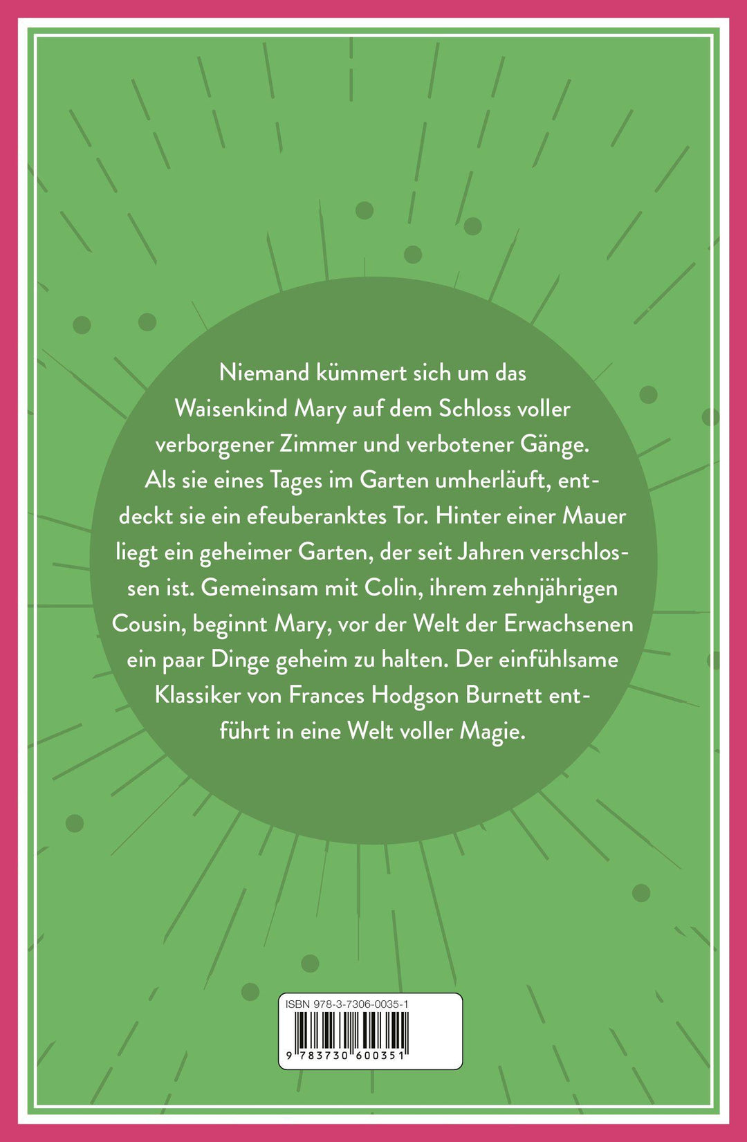 Der geheime Garten | Burnett, Frances Hodgson