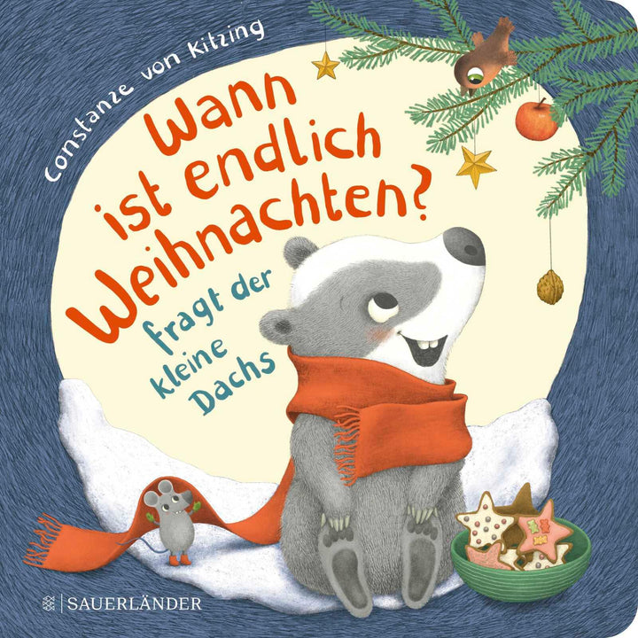 "Wann ist endlich Weihnachten?", fragt der kleine Dachs (Weihnachtsbuch) | K...