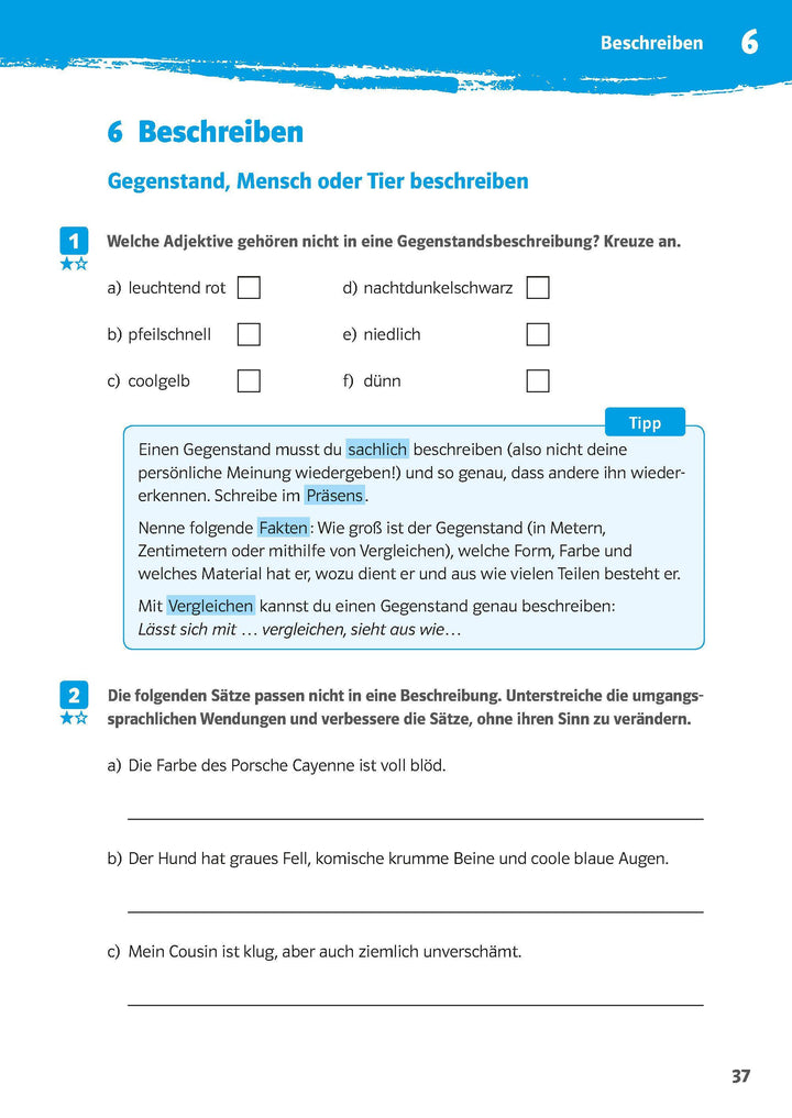 10-Minuten-Training Texte schreiben. Deutsch 5./6. Klasse | -