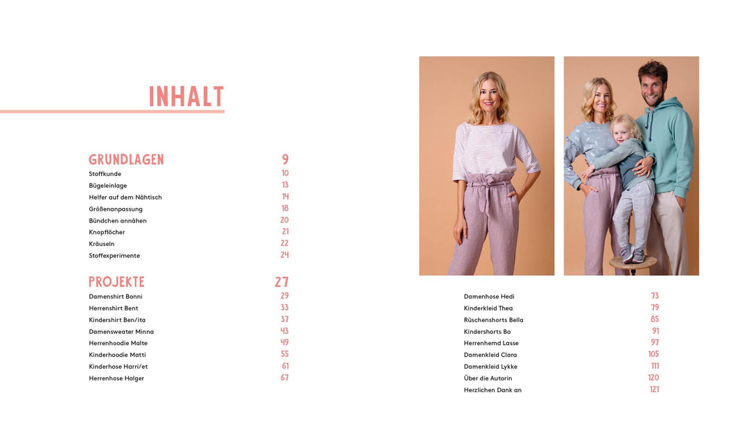 Hej. Skandi-Family - Band 5 - Lieblingskleidung für die ganze Familie nähen ...