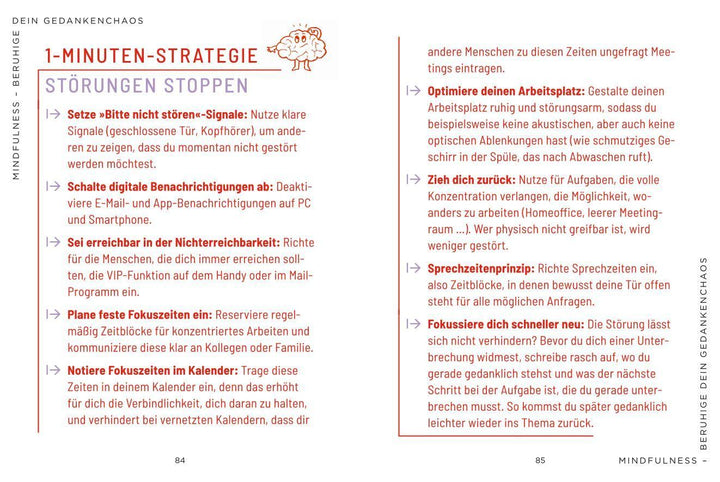 Die 1-Minuten-Strategie gegen mentale Erschöpfung | Nussbaum, Cordula