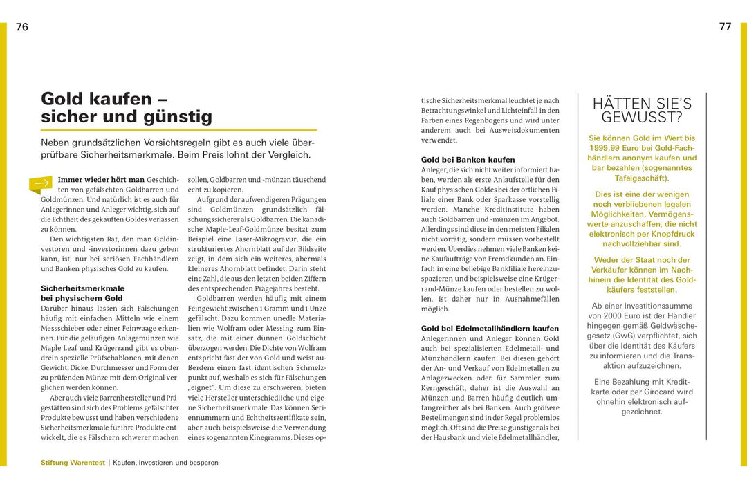 Investieren in Gold | Kühn, Markus | Kühn, Stefanie