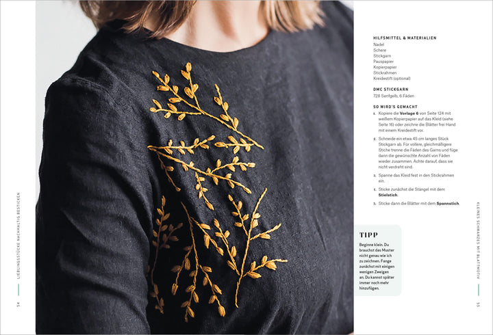 Lieblingsstücke nachhaltig besticken | Bolstad, Warunee