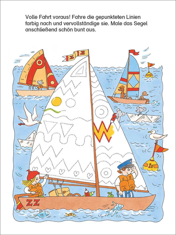 100 Mal- und Denkspiele für den Kindergarten | -