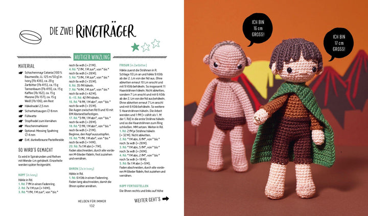 Helden der Kindheit - Das Häkelbuch - Band 6 | Borges, Inga | Urbanneck, Linda