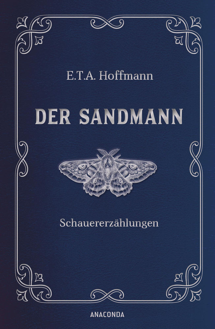 Der Sandmann. Schauererzählungen. In Cabra-Leder gebunden. Mit Silberprägung...