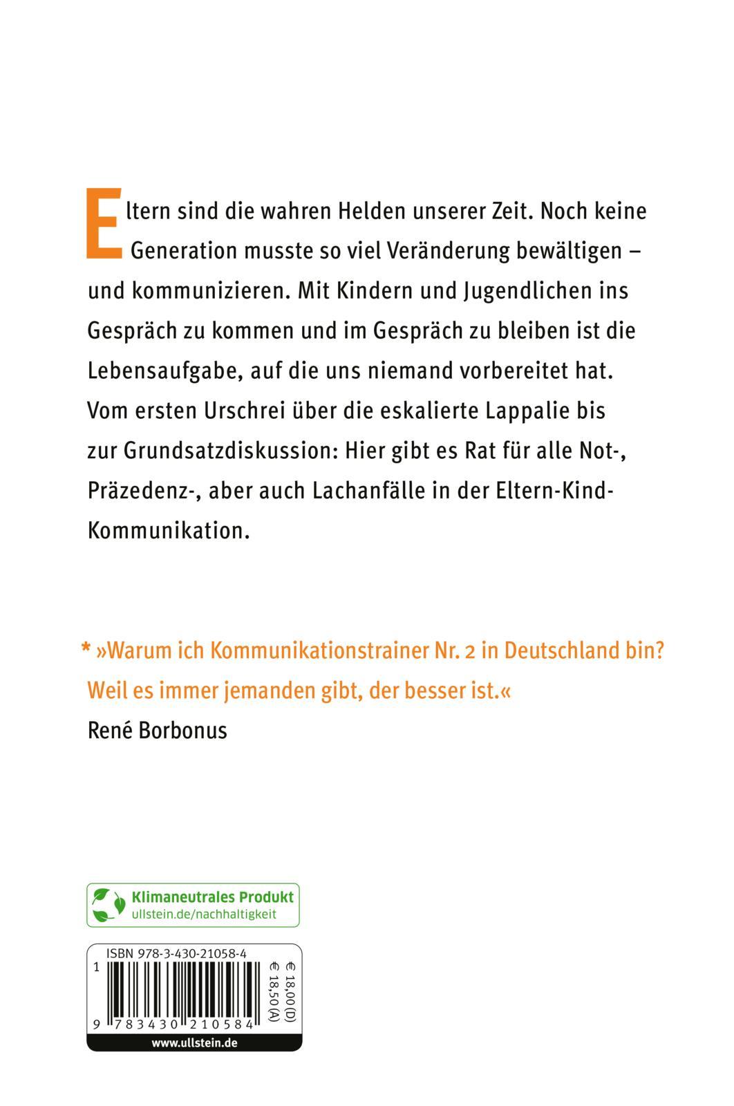 »Ich zähle jetzt bis drei!« | Borbonus, René