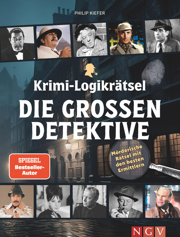 Krimi-Logikrätsel Die großen Detektive | Kiefer, Philip