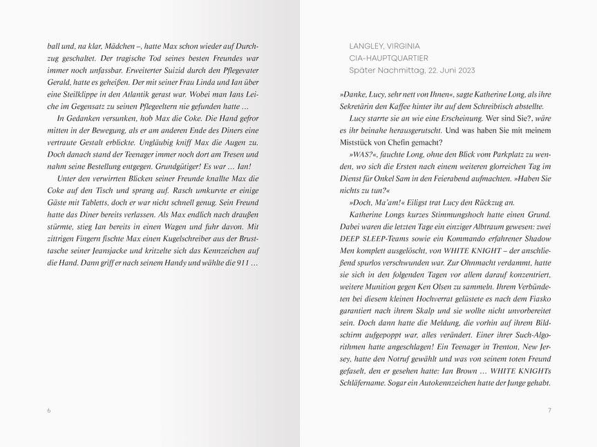 Deep Sleep, Band 2 - Auftrag: The Whisperer | Morton, Chris