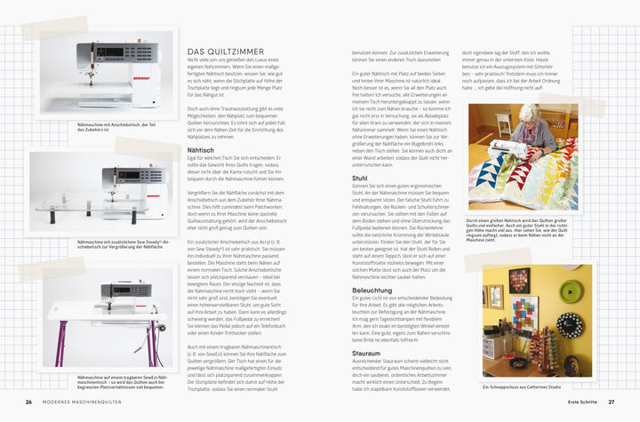 Modernes Maschinenquilten | Redford, Catherine