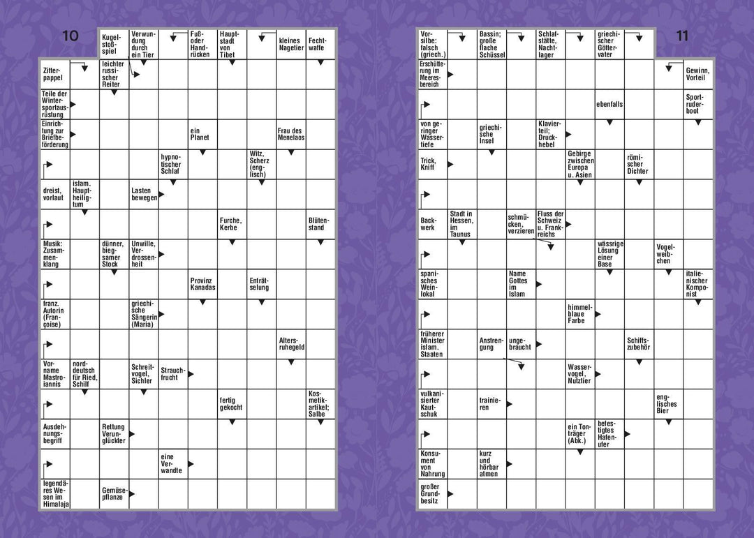 Kreuzworträtsel für zwischendurch | -