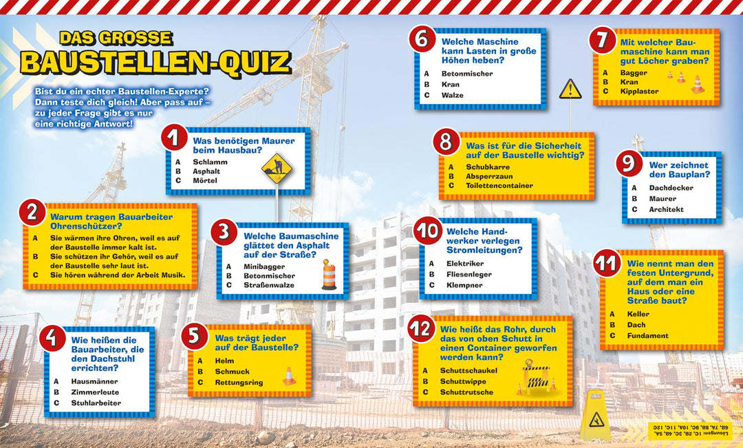 Baustellenfahrzeuge: Meine Kindergartenfreunde | -