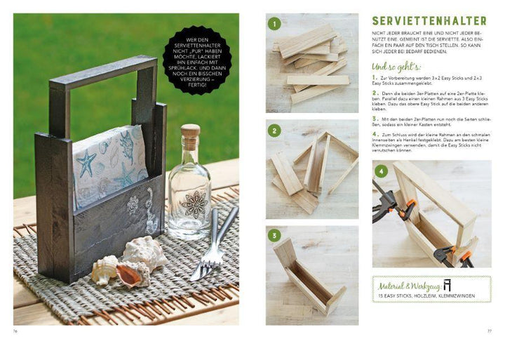 Do it yourself mit Easy Sticks | Mielkau, Ina