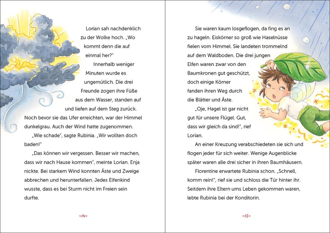 Rubinia Wunderherz, die mutige Waldelfe (Band 5) - Der geheimnisvolle Eiszau...