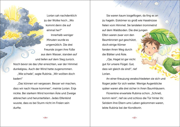 Rubinia Wunderherz, die mutige Waldelfe (Band 5) - Der geheimnisvolle Eiszau...