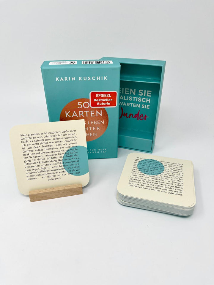 50 Sätze, die das Leben leichter machen - das Kartenset zum Buch | Kuschik, ...
