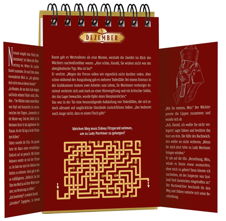 Miss Fitzgerald ermittelt: Der Fluch des Pharao | Hamannt, Michael