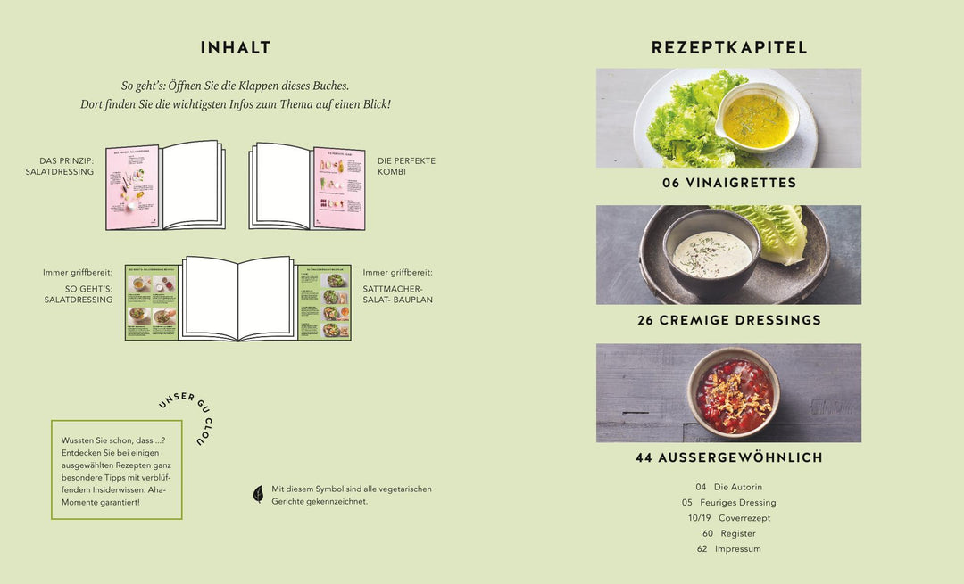 1 Salat - 50 Dressings | Pfannebecker, Inga