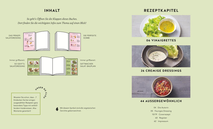 1 Salat - 50 Dressings | Pfannebecker, Inga